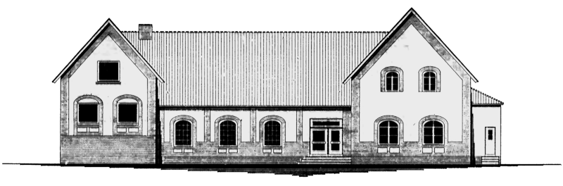 Wasserwerk Vorderansicht